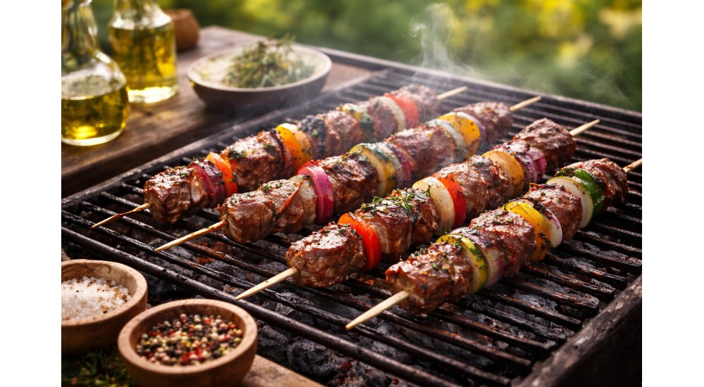 Brochettes de bœuf marinées – Recette barbecue facile pour l’été | Maison Dantas